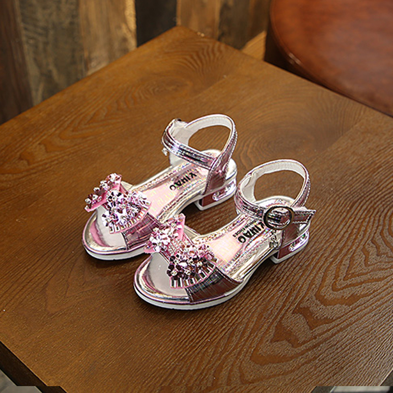 

Toddler Girl's Rhinestone Sandals