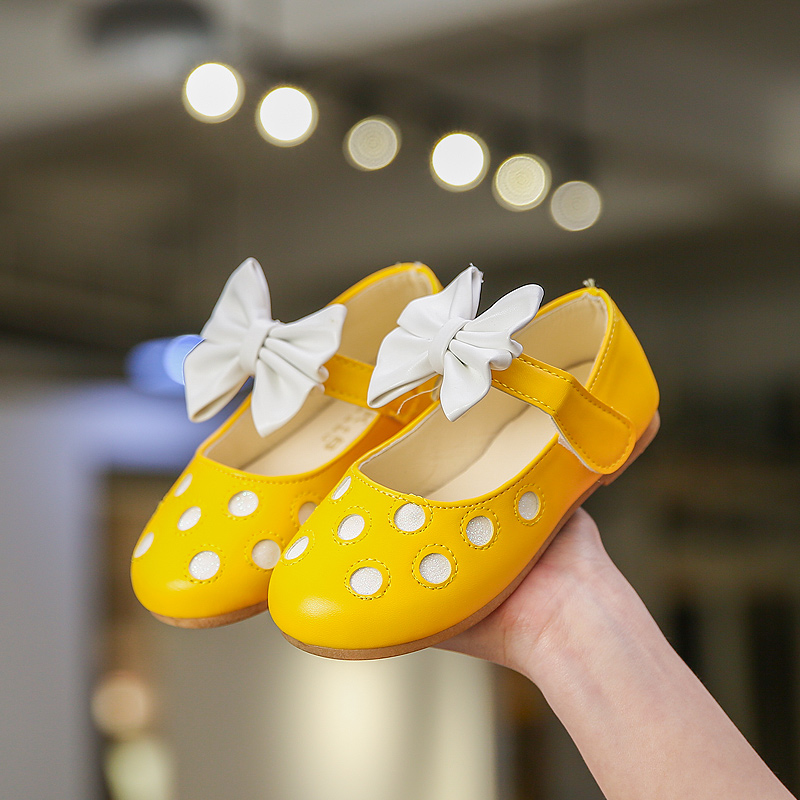 

Baby/ Toddler Girl's Polka Dots Bow Decor Shoes