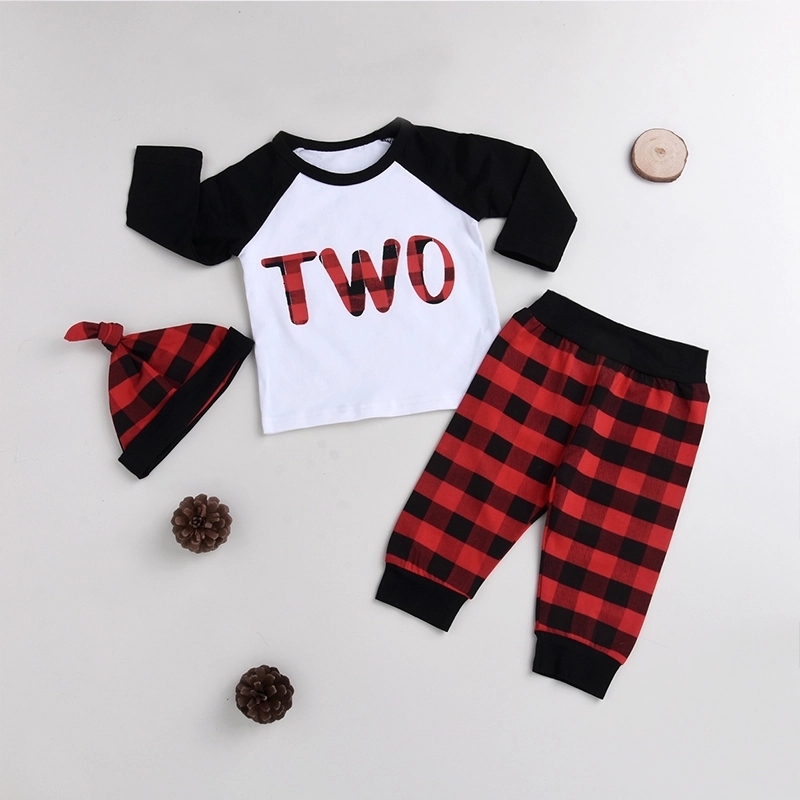 

Baby Unisex Plaid Baby's Sets