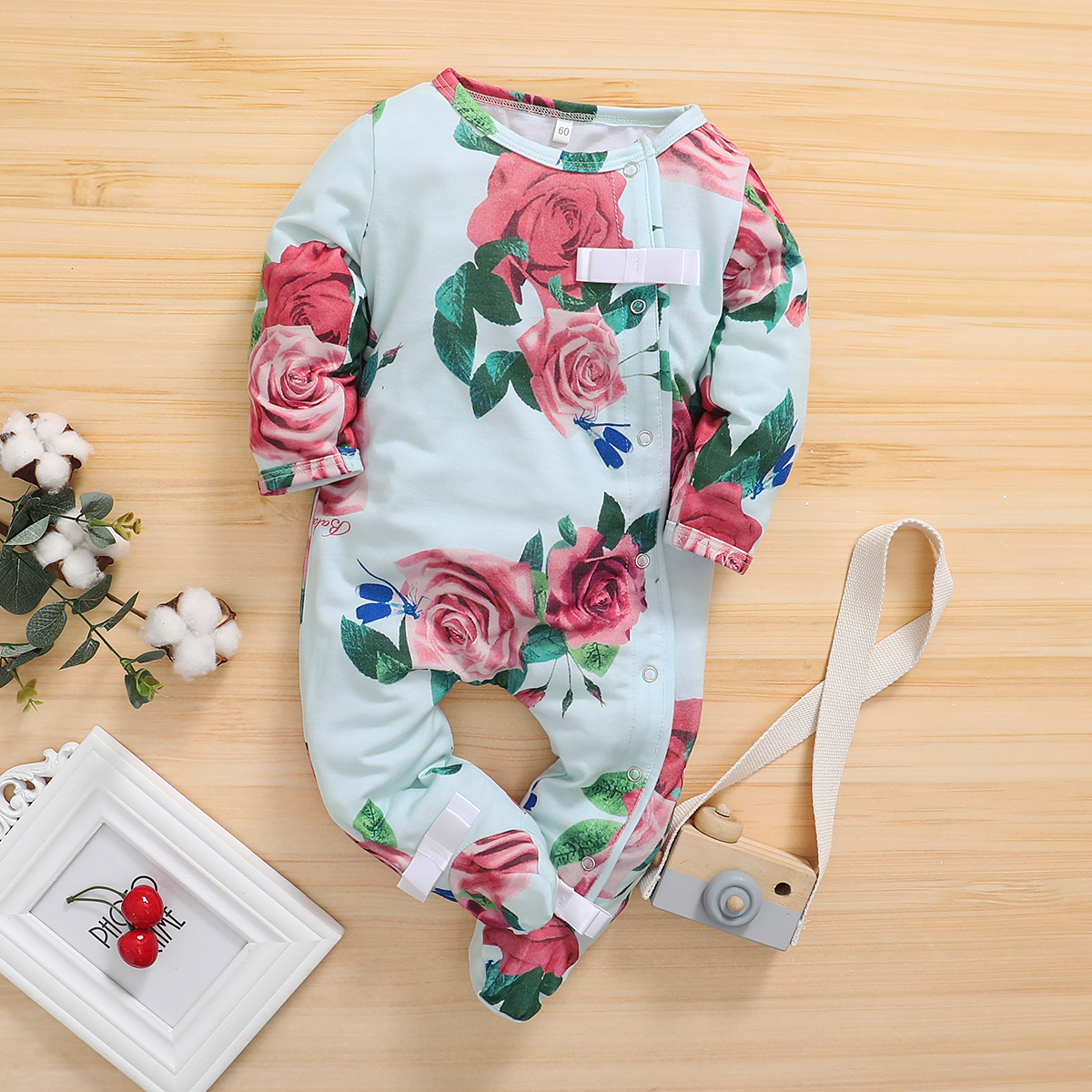 

Baby Girl Floral Jumpsuit