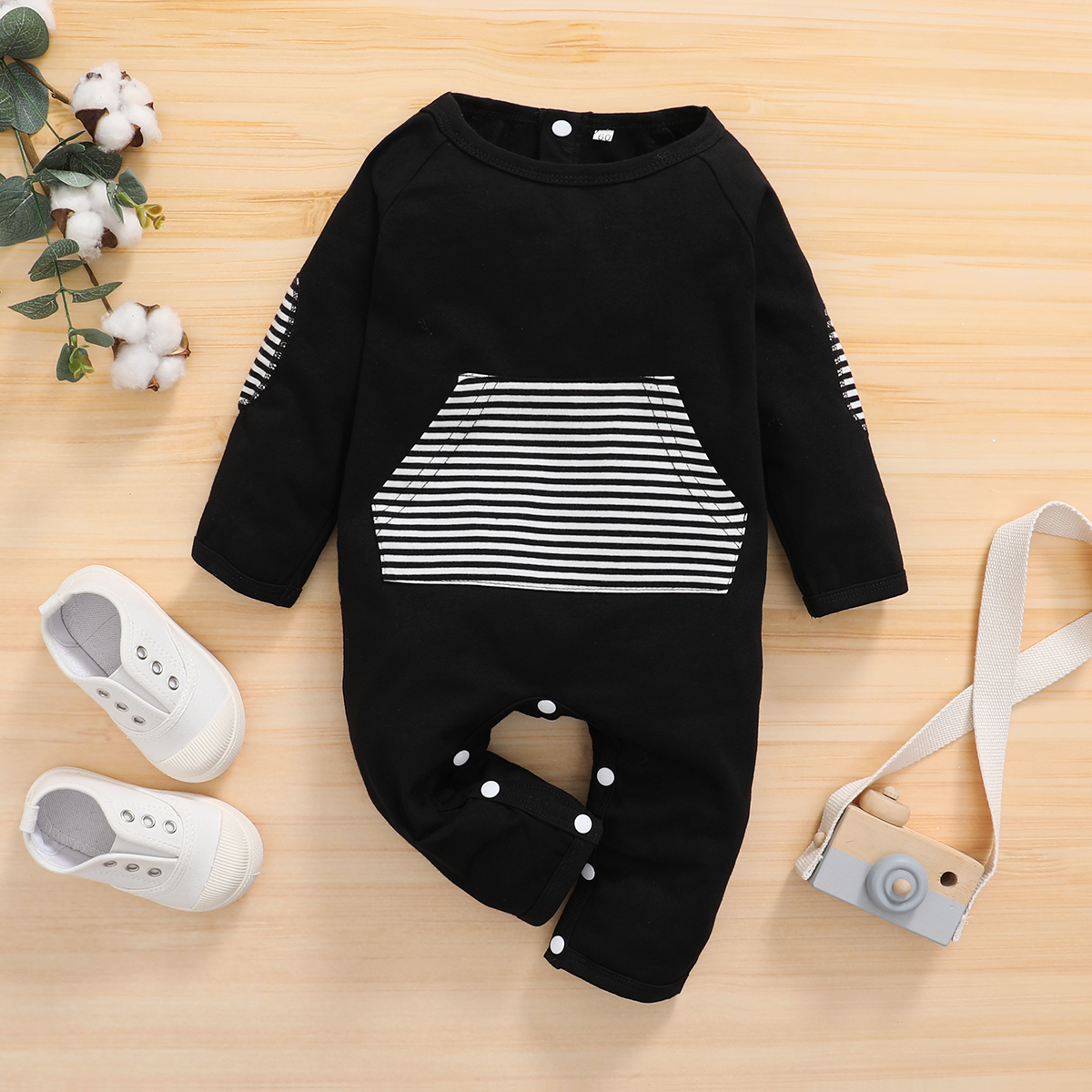 

Baby Striped Jumpsuit