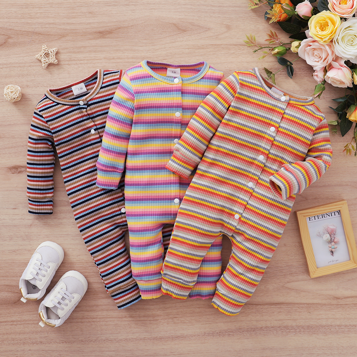 

Baby Striped Jumpsuit