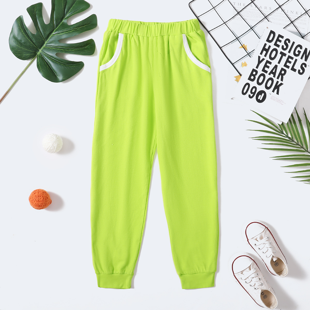 

Solid Athleisure Pants for Toddlers / Kids
