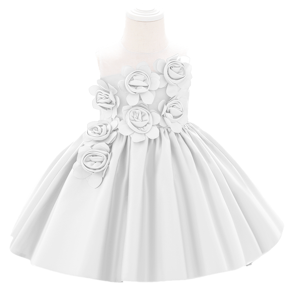 

Floral Decor Tube Design Party Dress