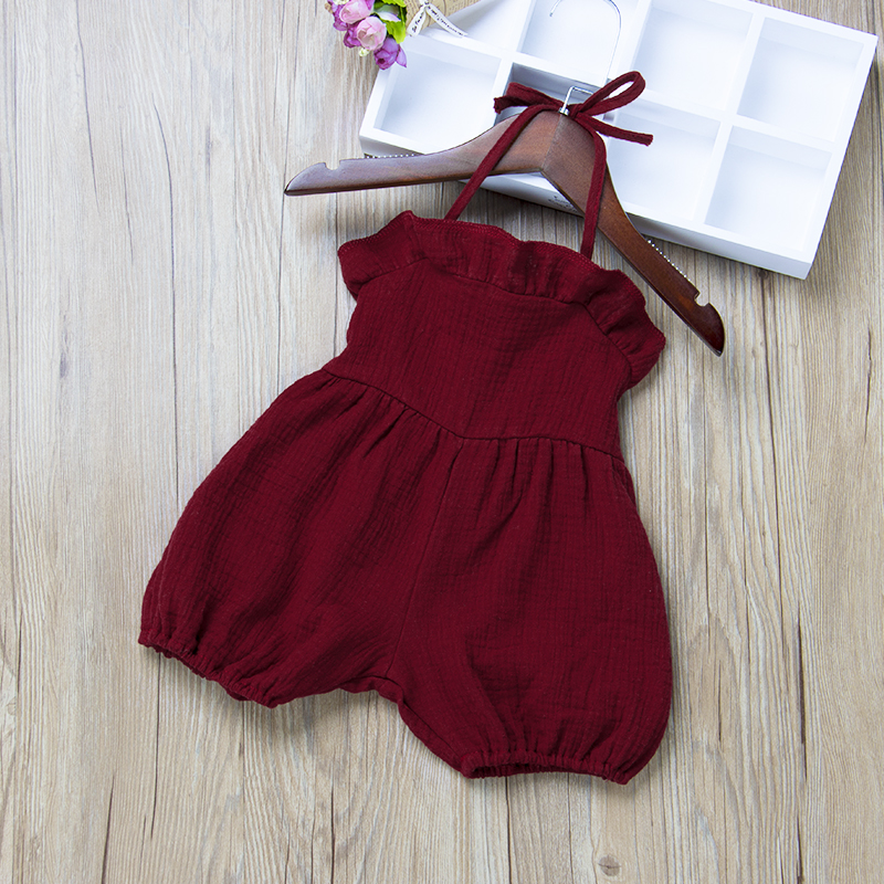 

Baby/ Toddler Girl's Ruffled Onesies