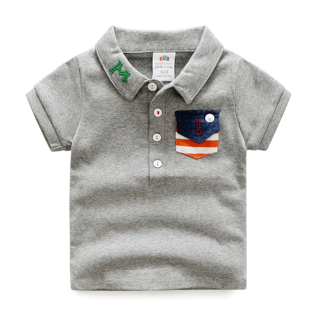 

Adorable M Letter Design Polo for Kid