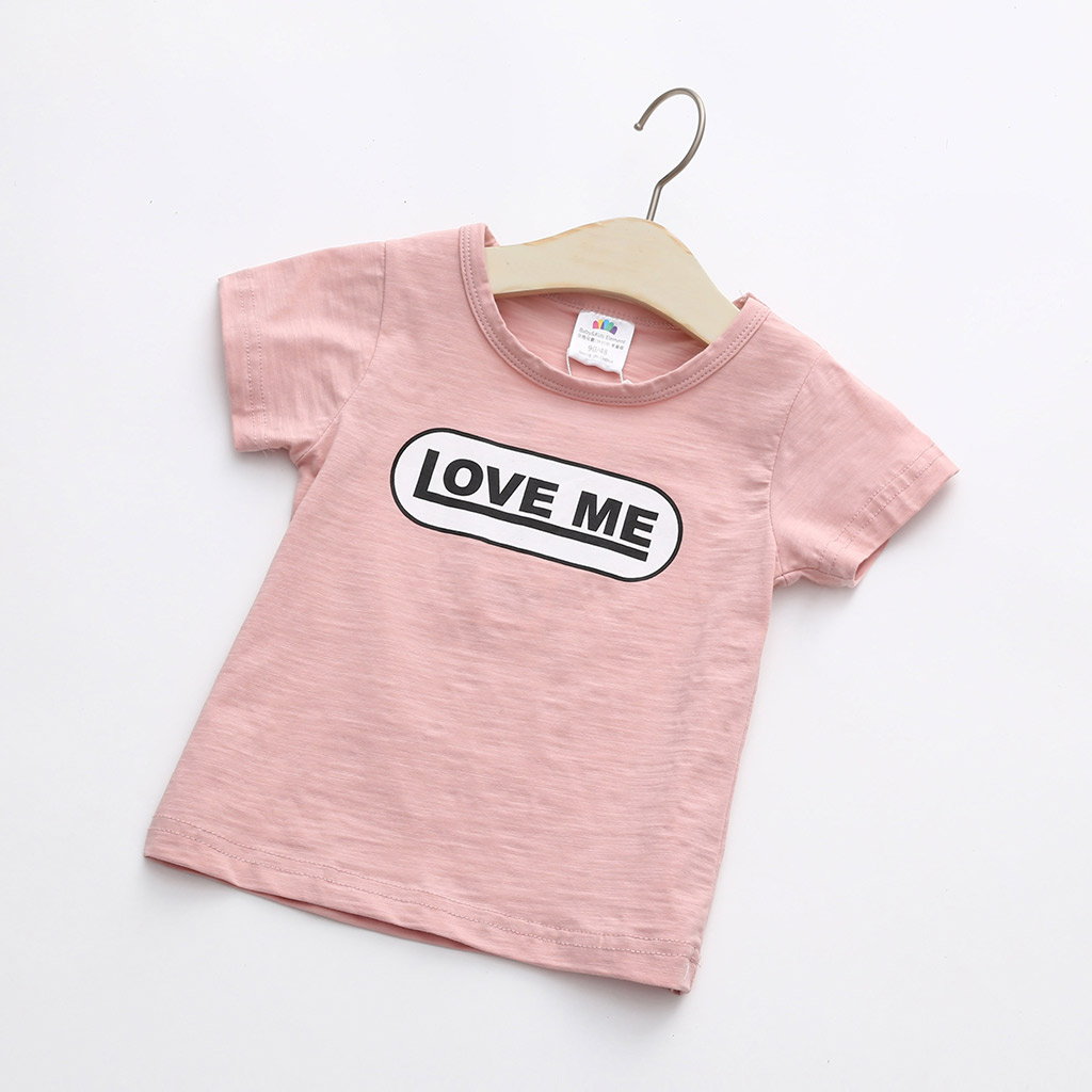 

Casual LOVE ME Print Short-sleeve Tee