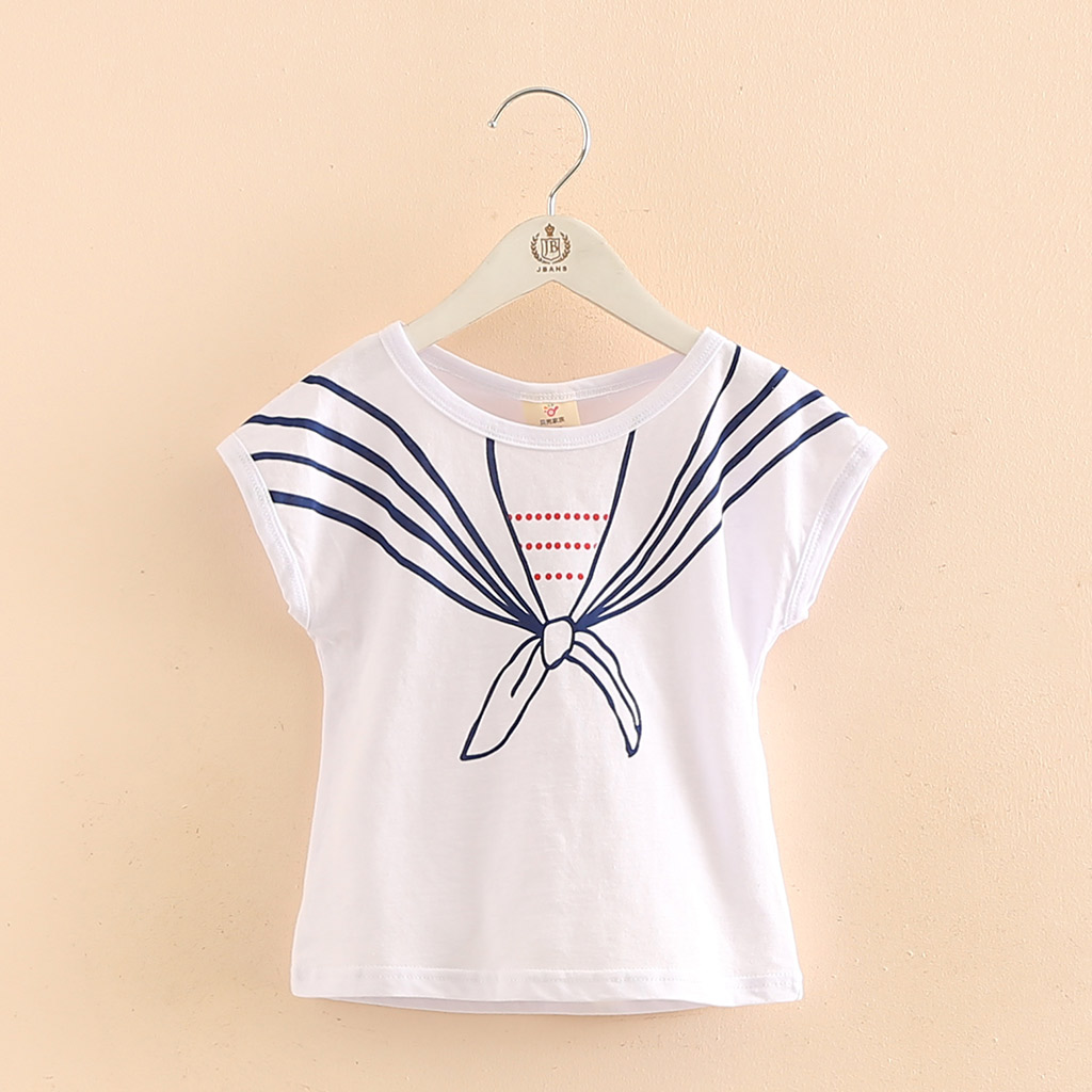 

Pretty Bowknot Print Short-sleeve T-shirt