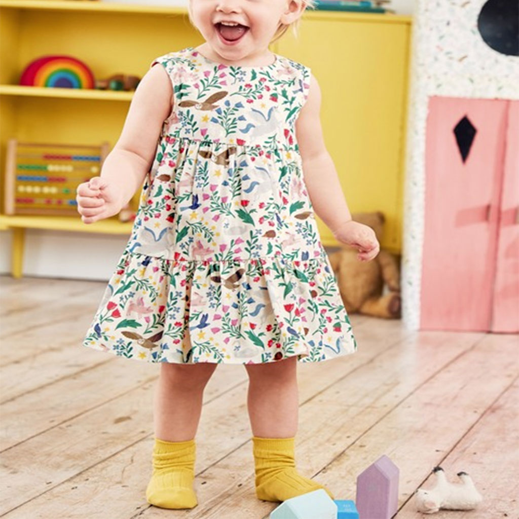 

Baby/ Toddler Girl's Floral Allover A-line Dress
