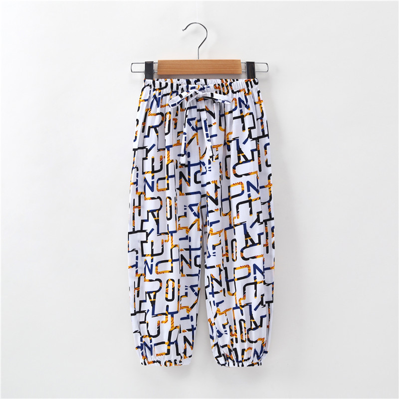 

Girls' random printed mosquito pants
