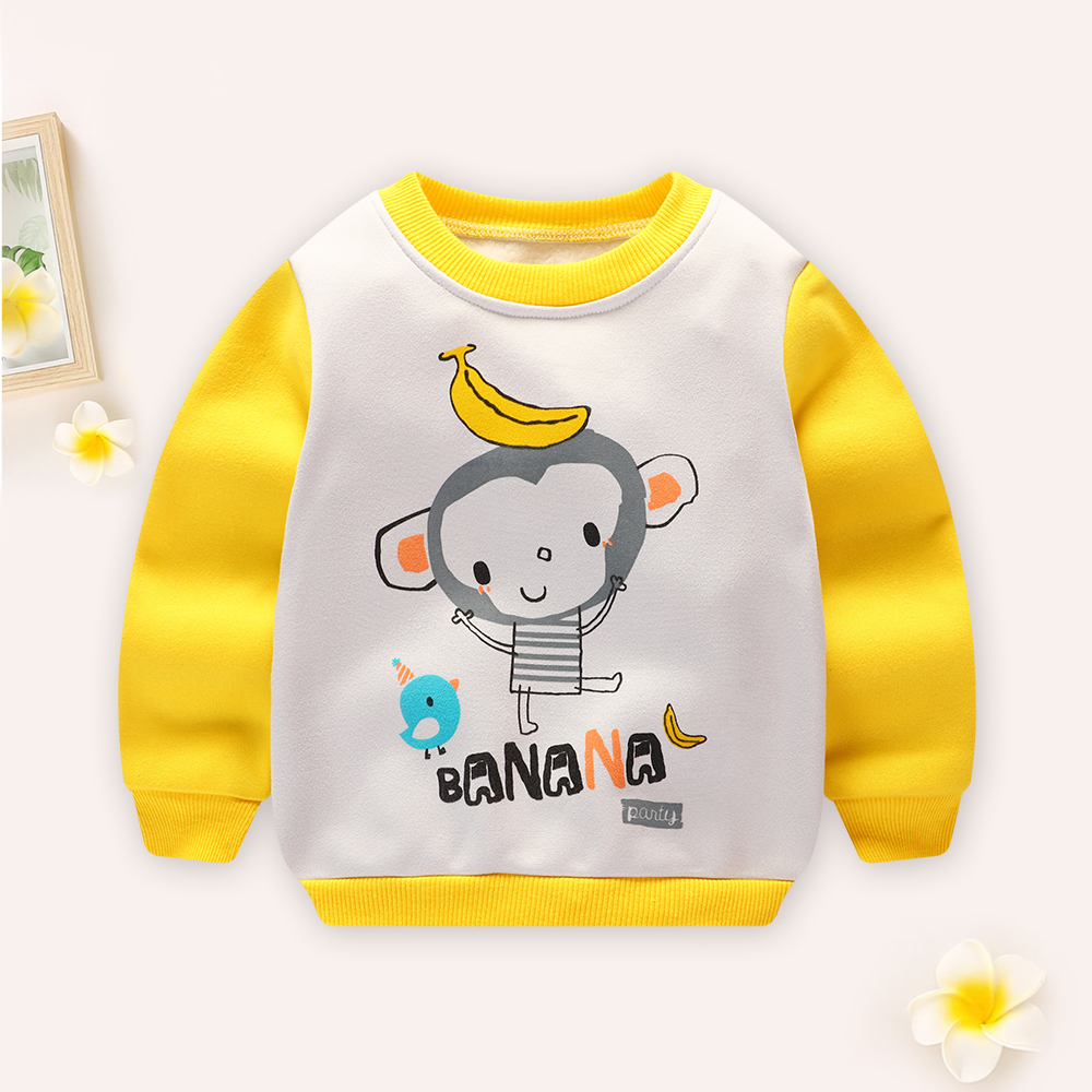 

Pure Cotton Print Monkey Top Pullover