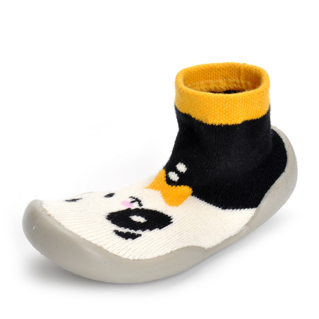 

Toddler Breathable Knitted Animal Prewalker Shoes