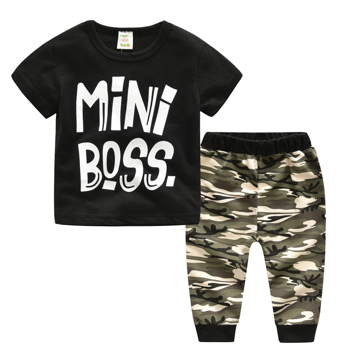 

Baby / Toddler Trendy Letter Pattern Tee