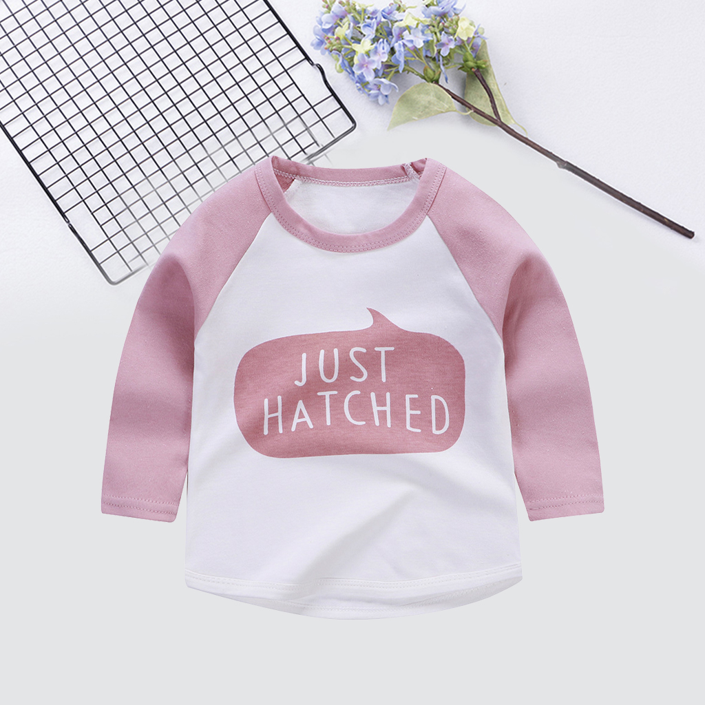 

Baby / Toddler Letter Print Long-sleeve Tee