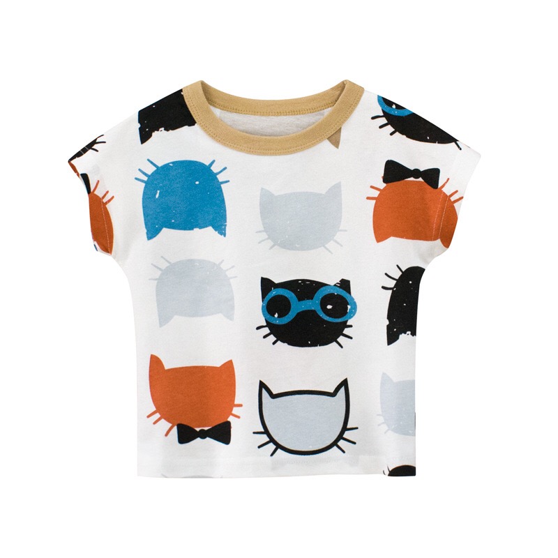 

Baby / Toddler Stylish Cat Allover Tee