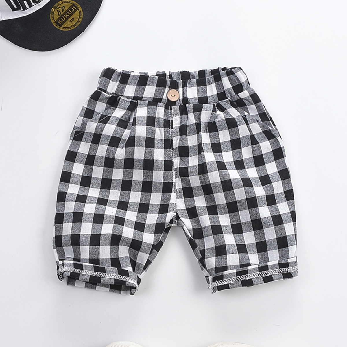 

Baby / Toddler Fashionable Plaid Shorts (No shoes)