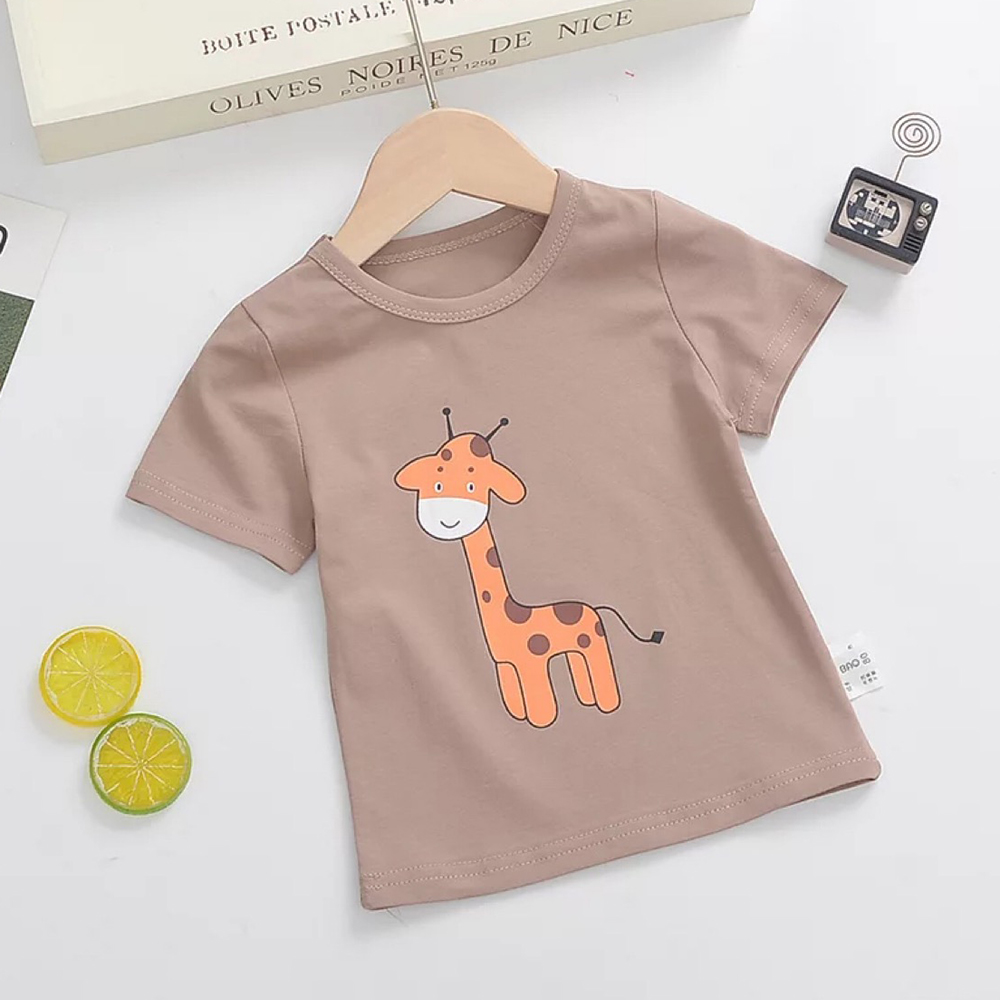 

Baby / Toddler Lovely Giraffe Print Tee