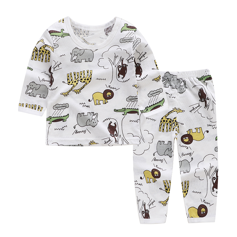 

2-piece Baby / Toddler Animal Allover Top and Pants Pajamas Set