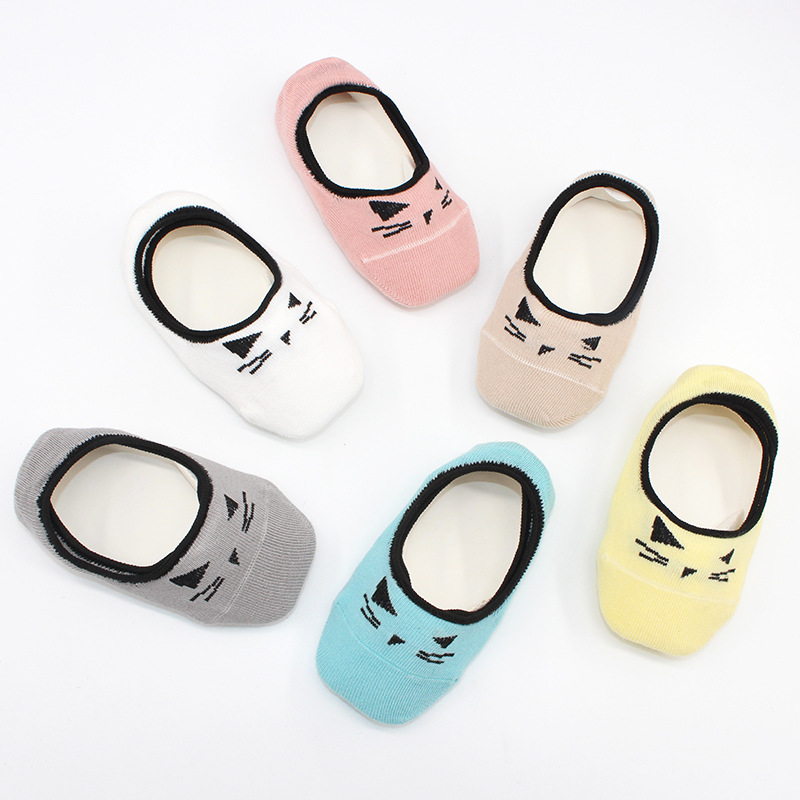

Baby / Toddler Lovely Cat Print Antiskid Socks