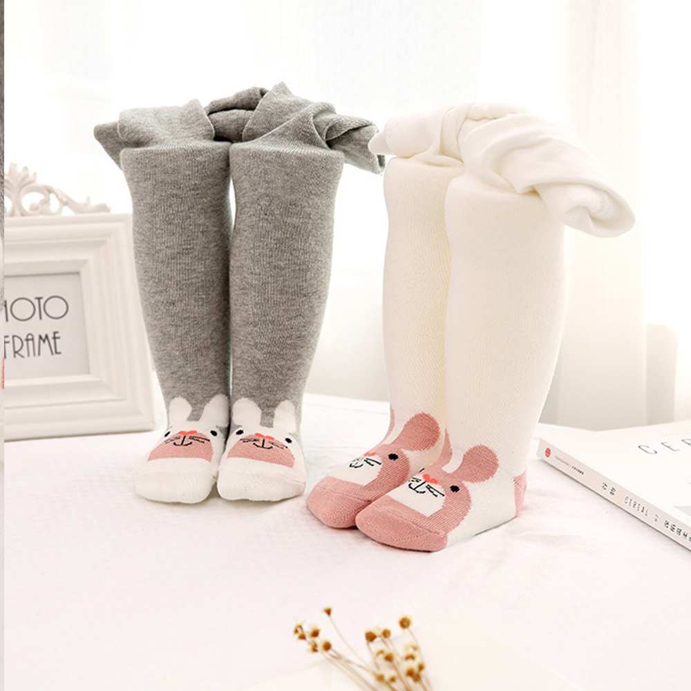 

Baby / Toddler Solid Cartoon Mouse Pantyhose