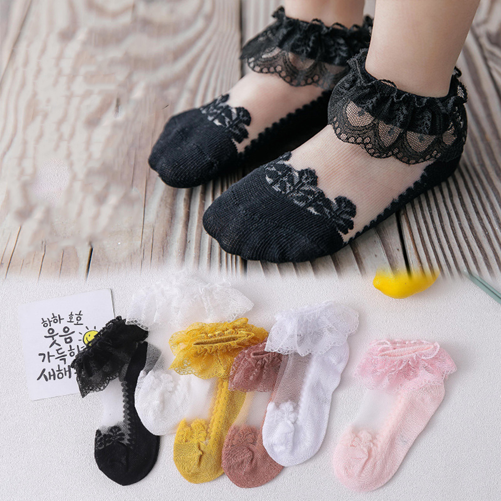 

Baby / Toddler / Kid Lace Tulle Princess Socks