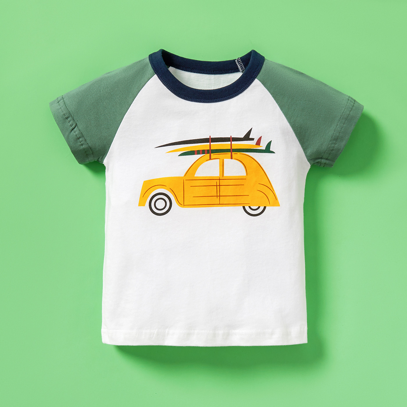 

Baby / Toddler Boy Cartoon Car Print Tee