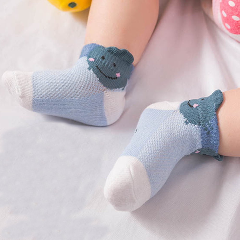 

5-pack Cartoon Colorblock Socks for Baby / Toddler