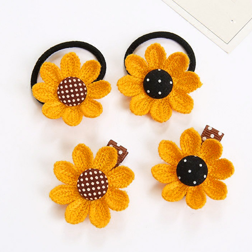 

4-pack Sunflower Hairbands for Girls