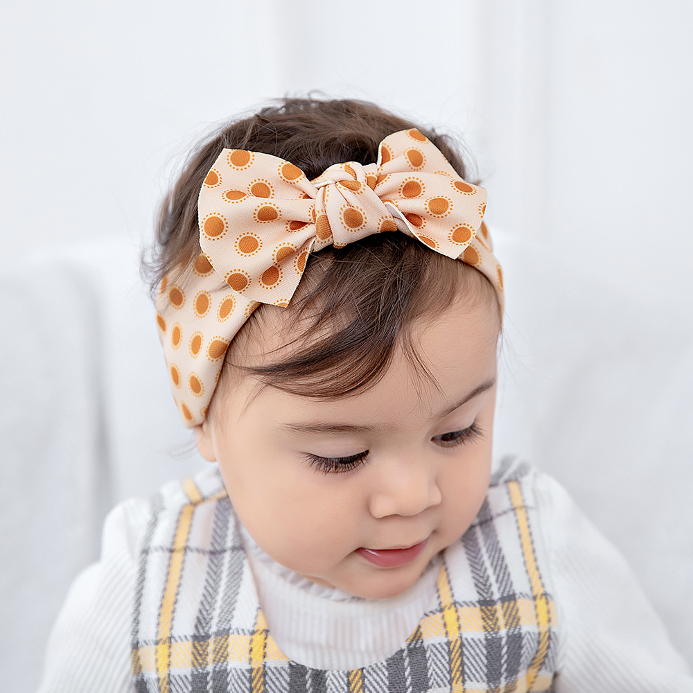 

Baby / Toddler Girl Polka dots Bowknot Vintage Headband