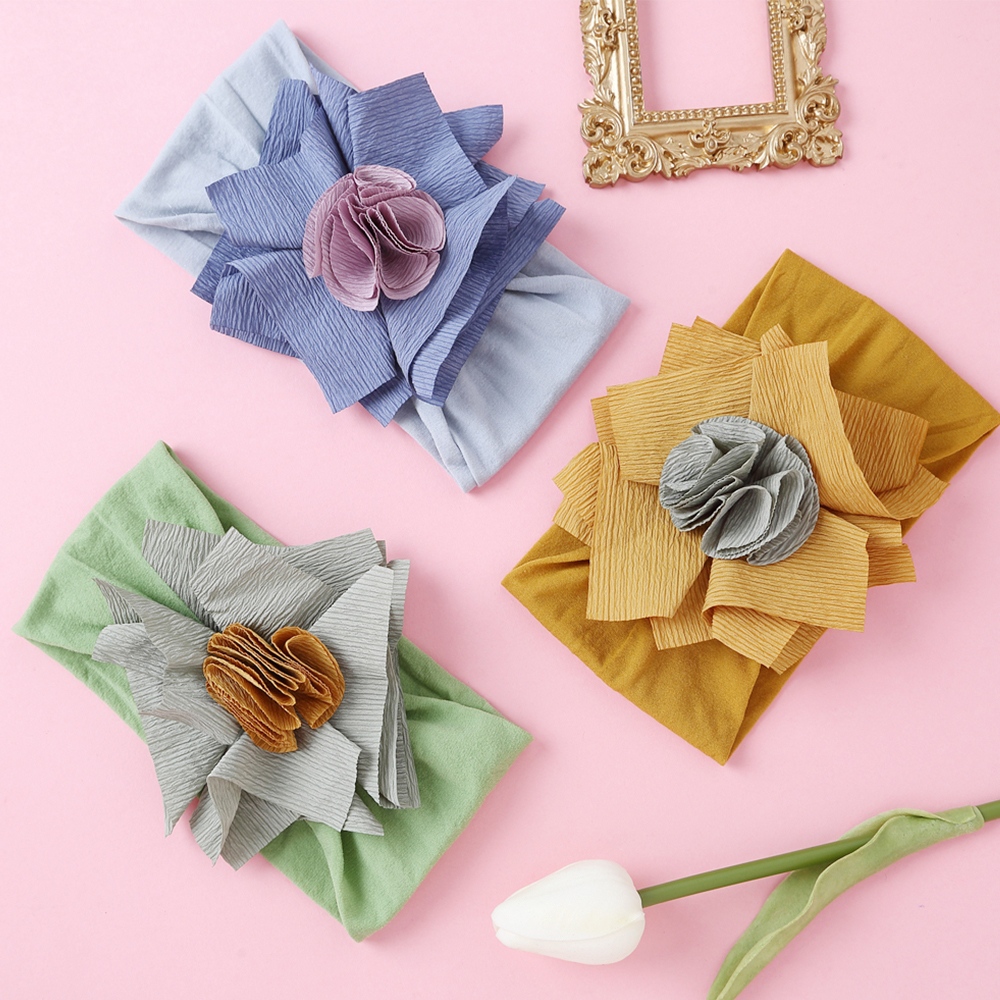 

Baby / Toddler / Kid Soft Flower Hairband