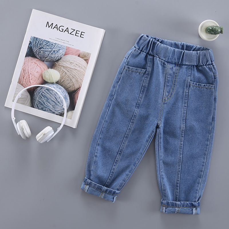 

1pc Cotton Cowboy Toddler Boy Street style Jeans