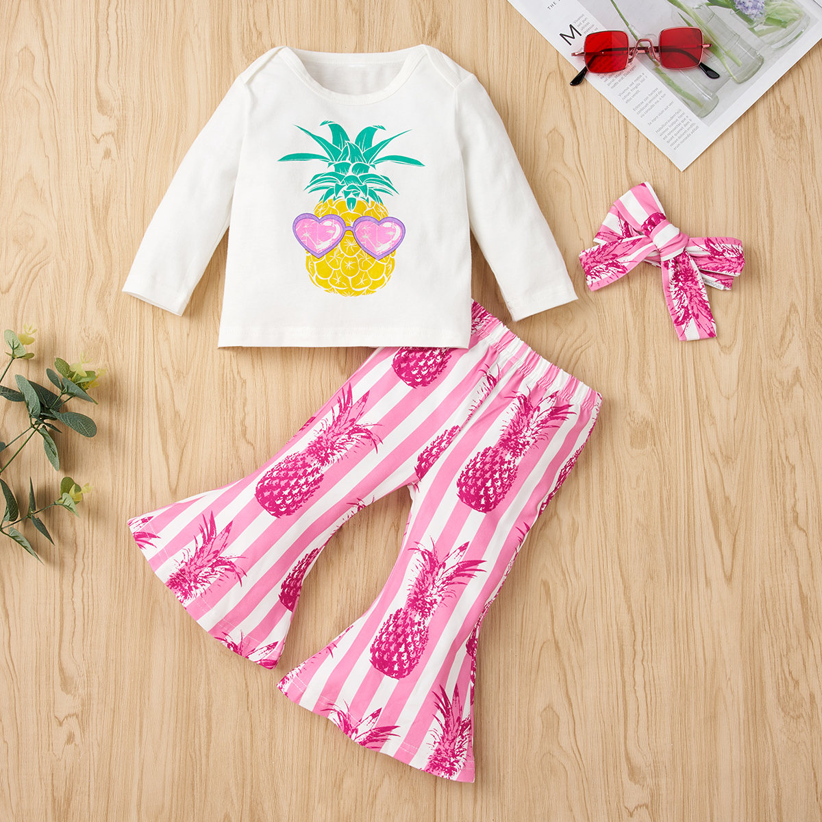 

Baby Girl Sweet Pineapple Baby's Sets