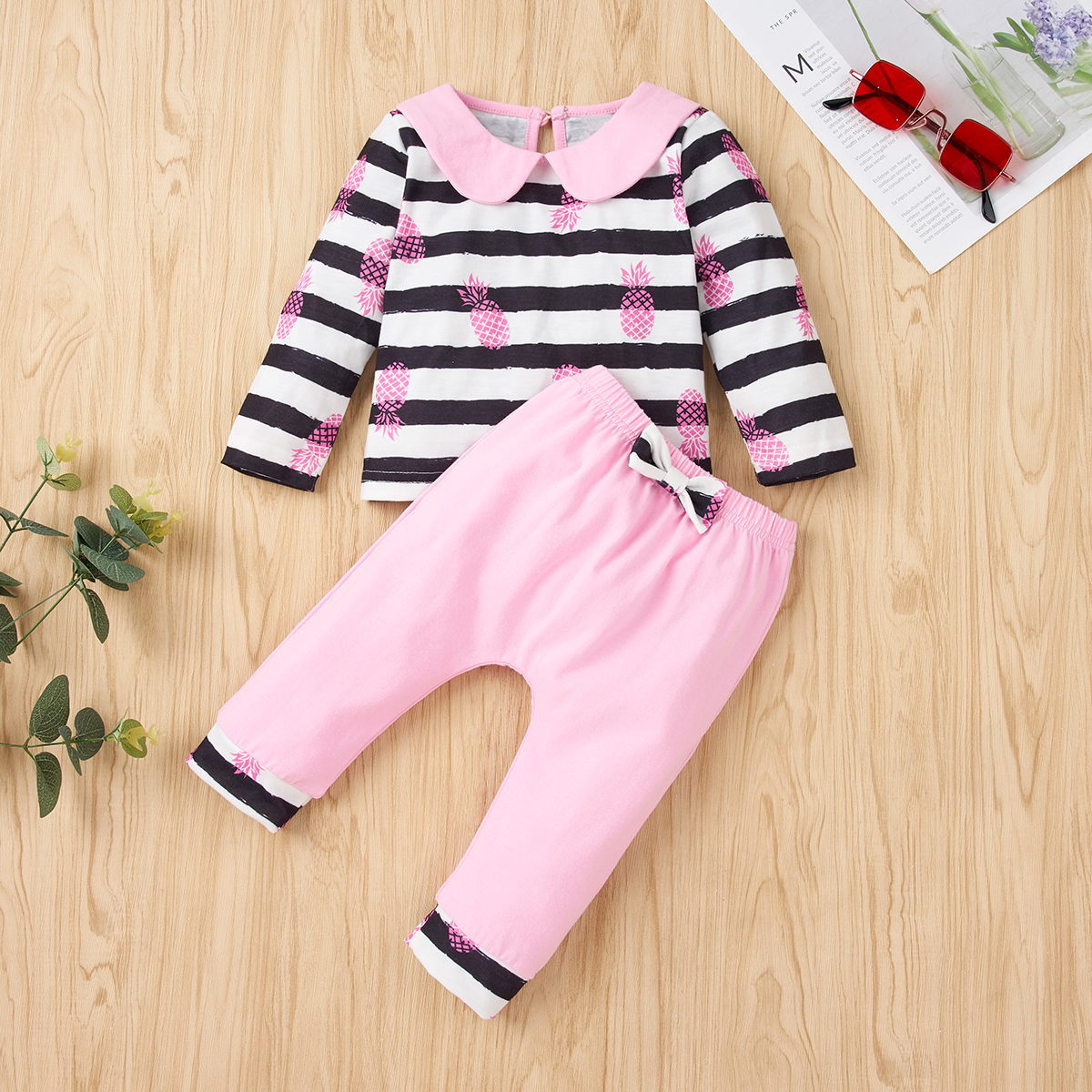 

Baby Girl Sweet Pineapple Baby's Sets