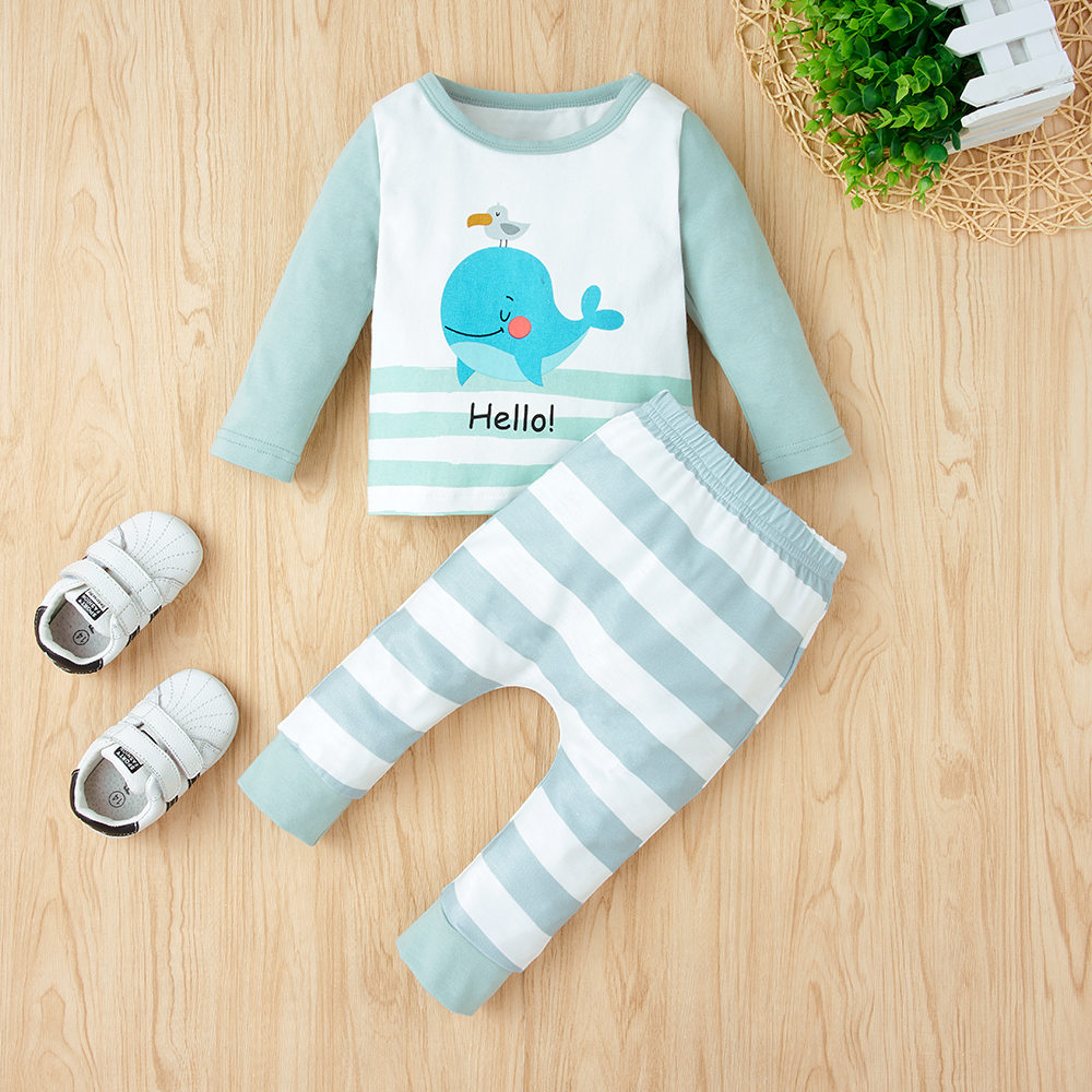 

Baby Unisex Whale Baby's Sets