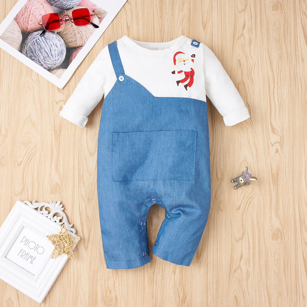 

Baby Christmas Santa Jumpsuit
