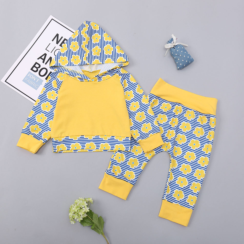 

Baby Girl Sweet Floral Baby's Sets