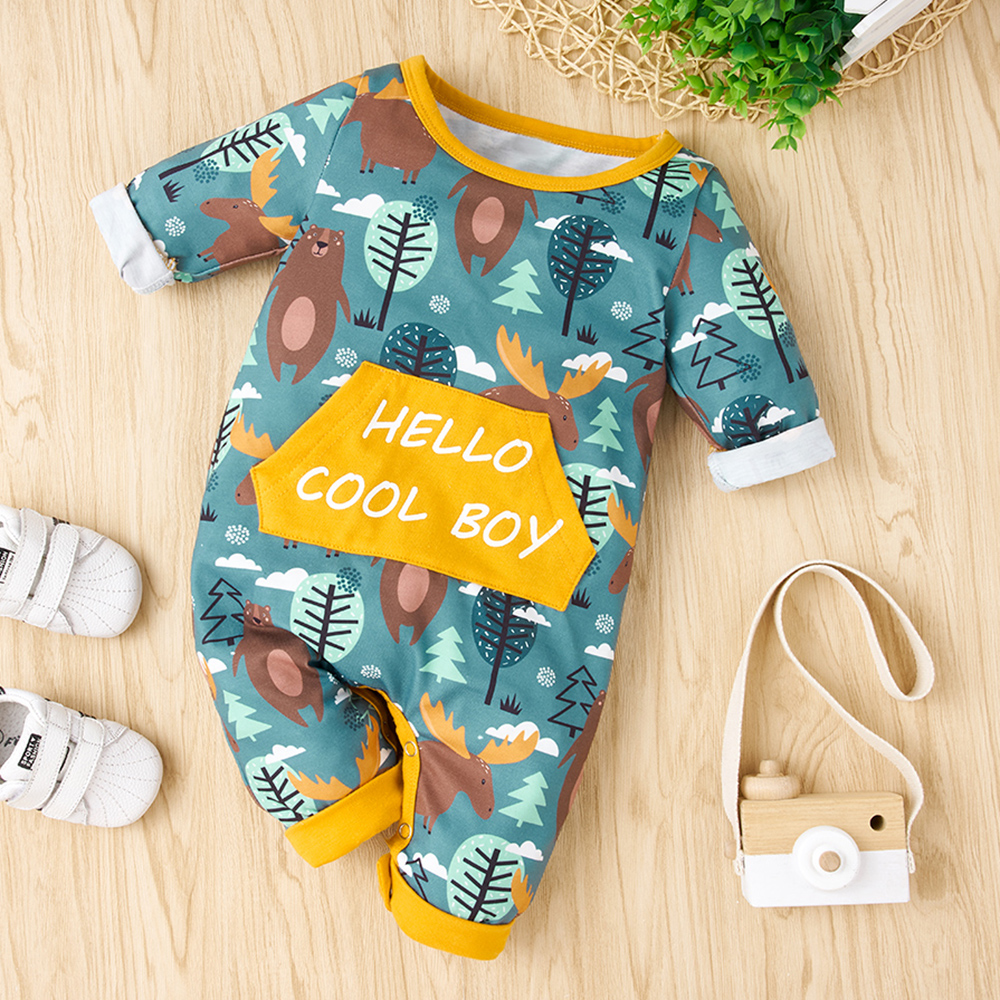 

Baby Adorable Bear Jumpsuit