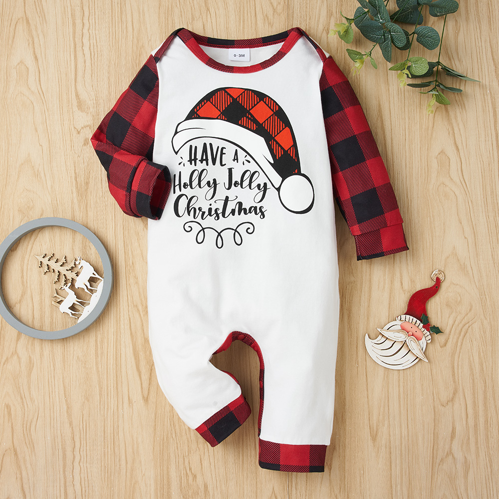 

Baby Christmas Plaid Jumpsuit