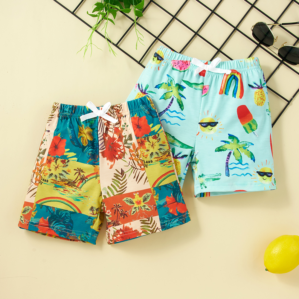 

Toddler Boy Summer Print Shorts