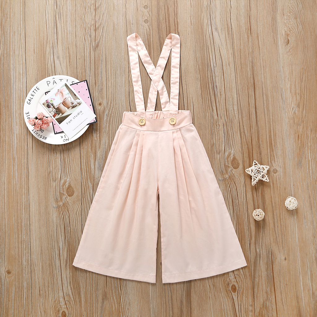 

Baby / Toddler Trendy Solid Overalls