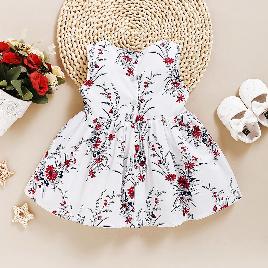 

Baby Sweet Flower Allover Dress