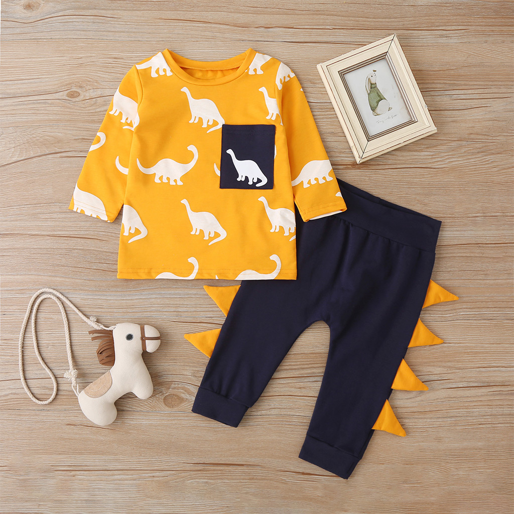 

Baby Boy 2pcs Dino Sets
