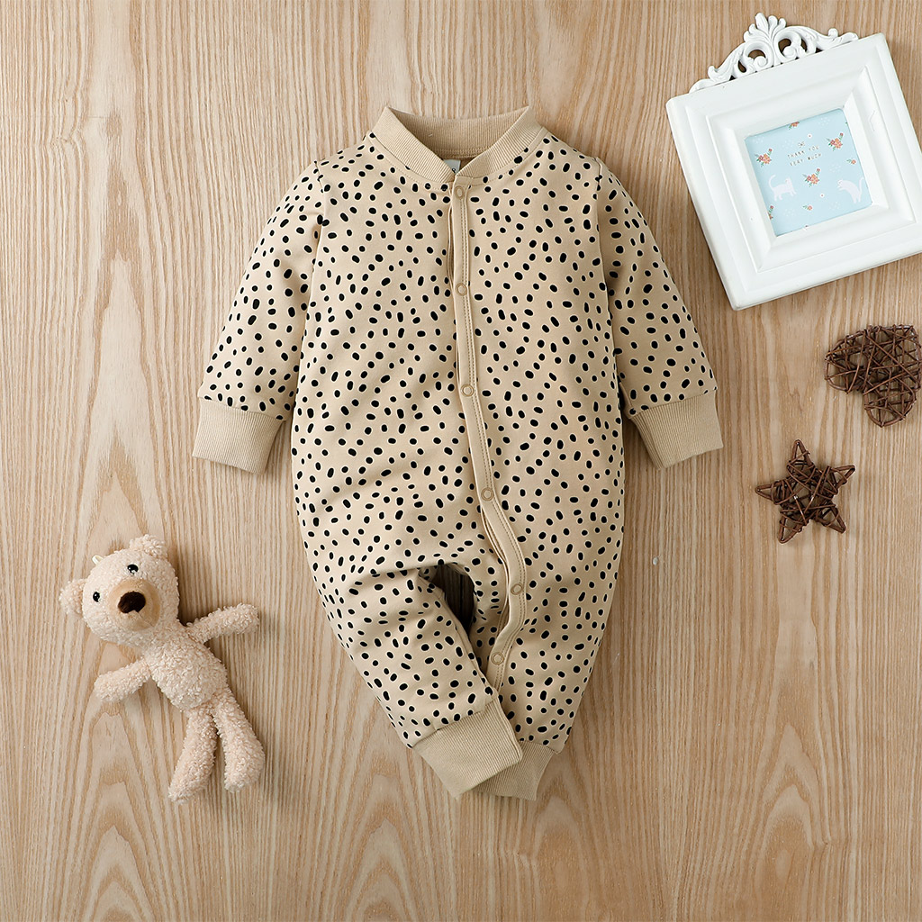 

Baby Girl casual Polka dot Jumpsuits