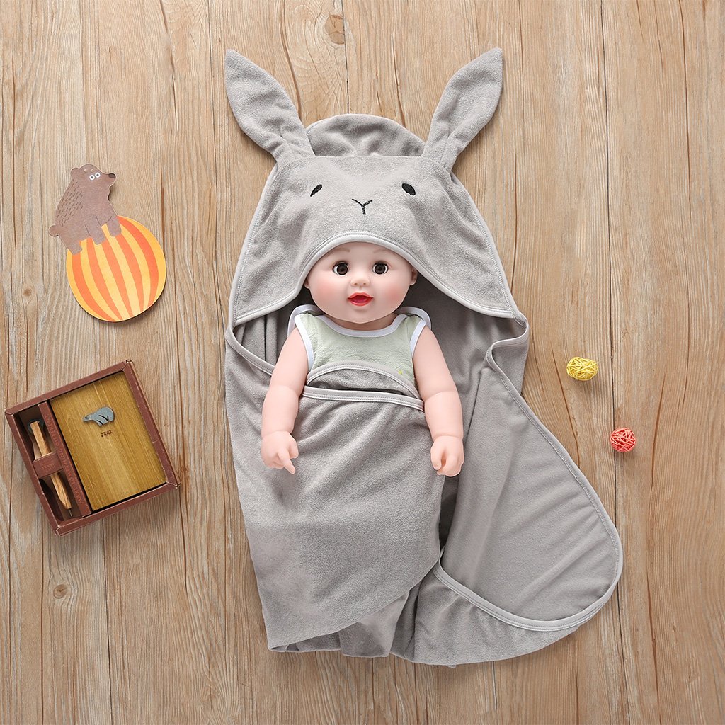 

Cartoon Rabbit Cute Design Baby Blanket