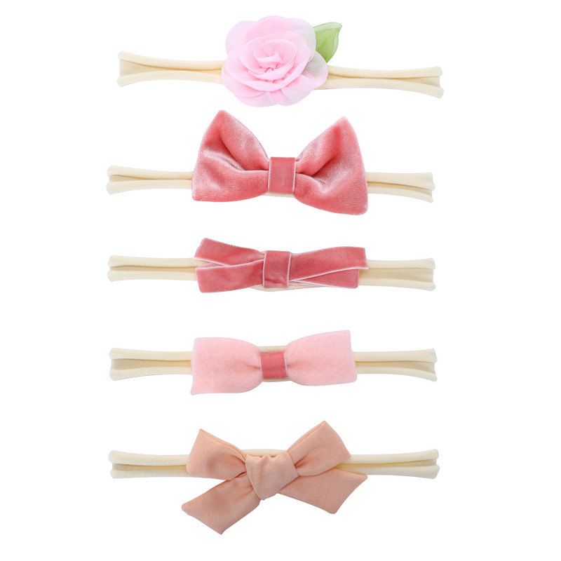 

5-pack Baby/ Toddler Girl's Bow and Flower Decor Headband