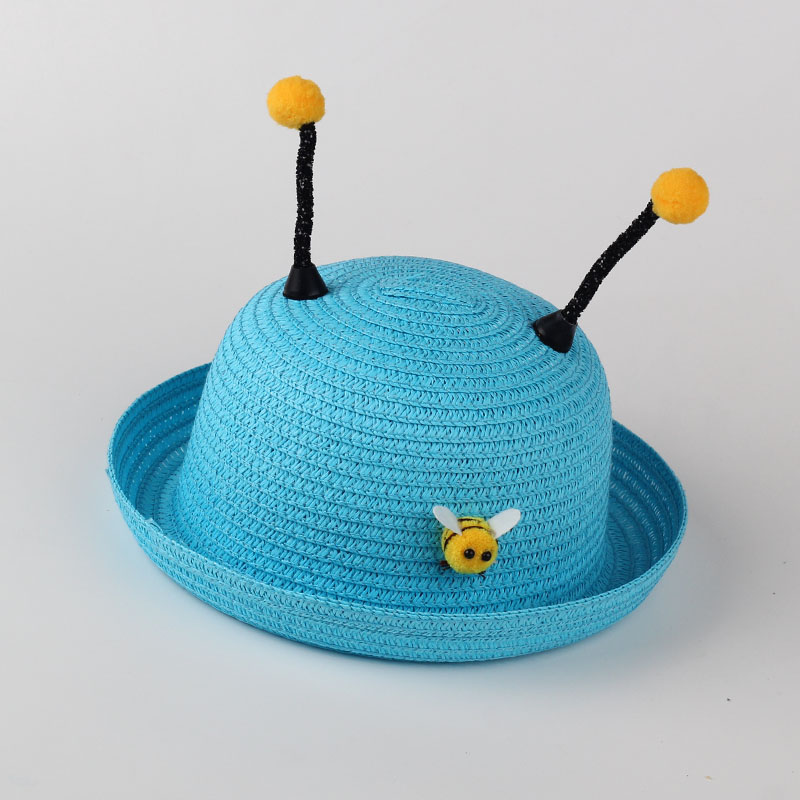 

Baby / Toddler Bee Decor Straw Hat