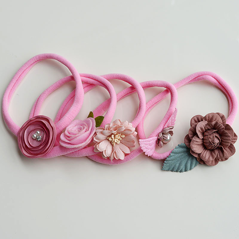 

5-pair Floral Headband