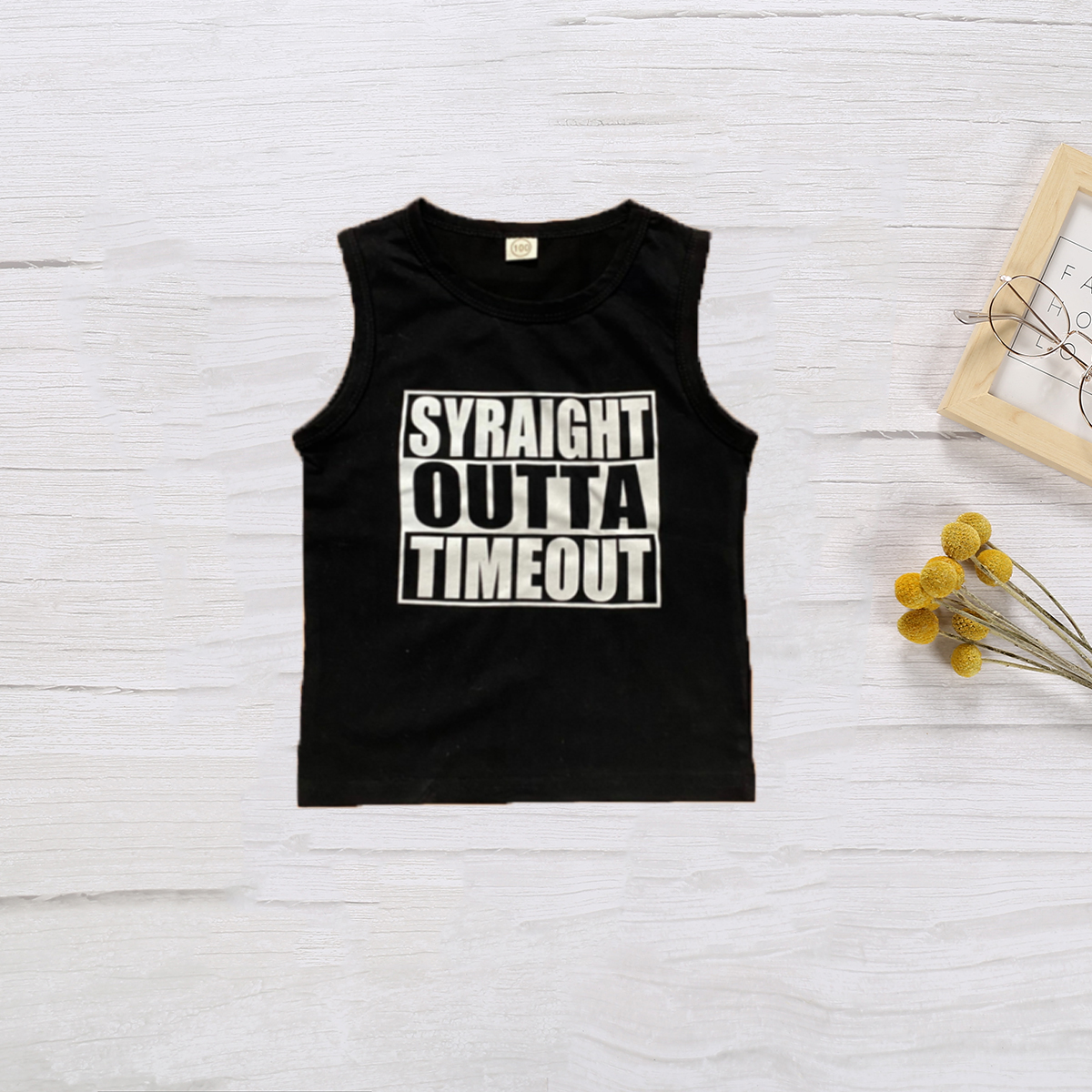 

Baby Girl Casual Letter Tee