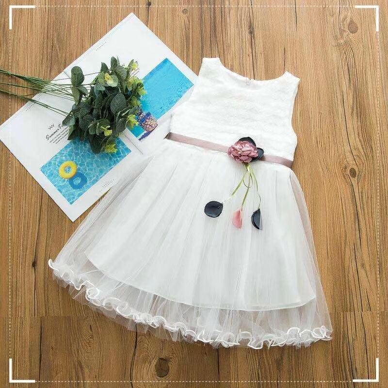

Baby Floral Decor Lace Dress