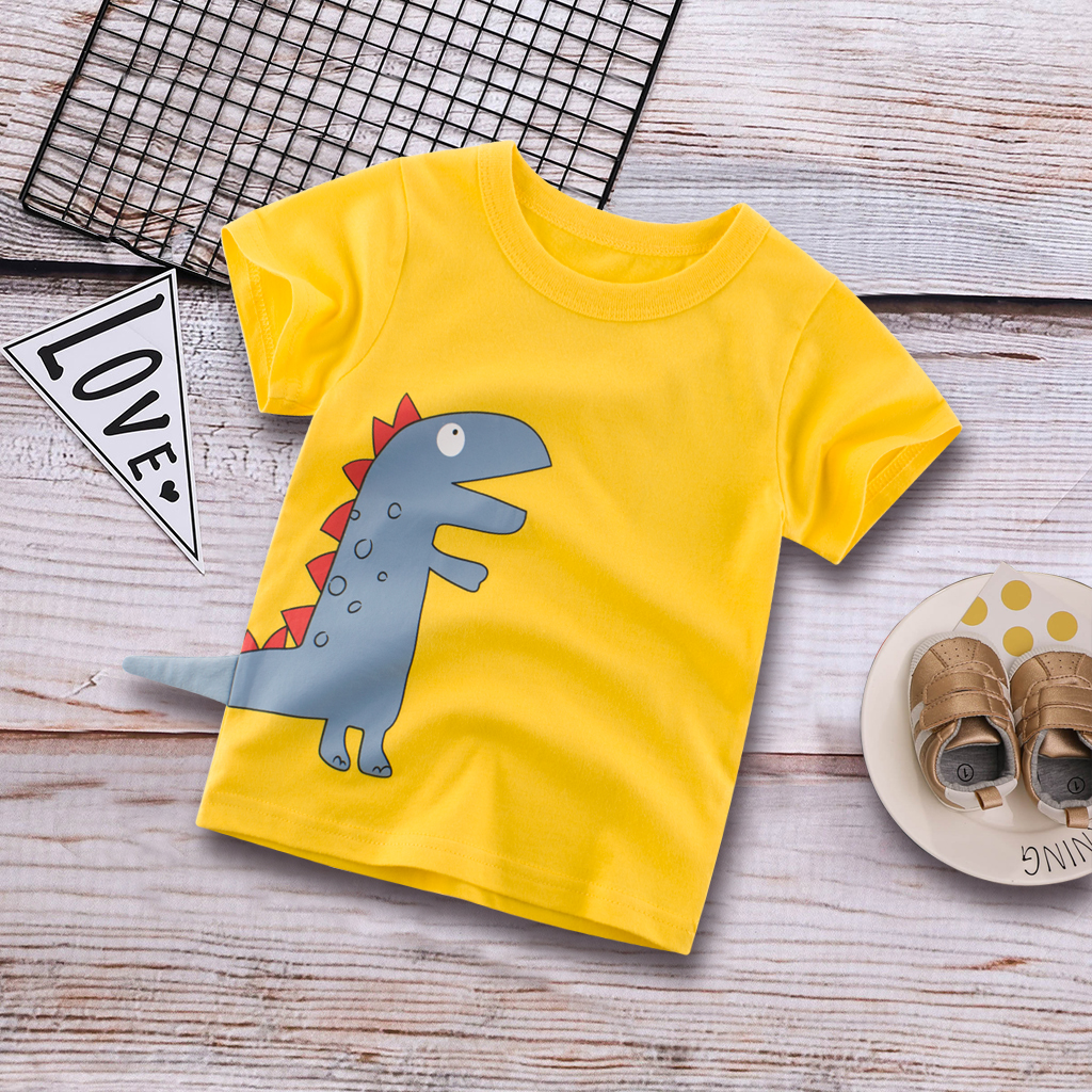 

Baby / Boy Dino Patterned Short-sleeve Tee